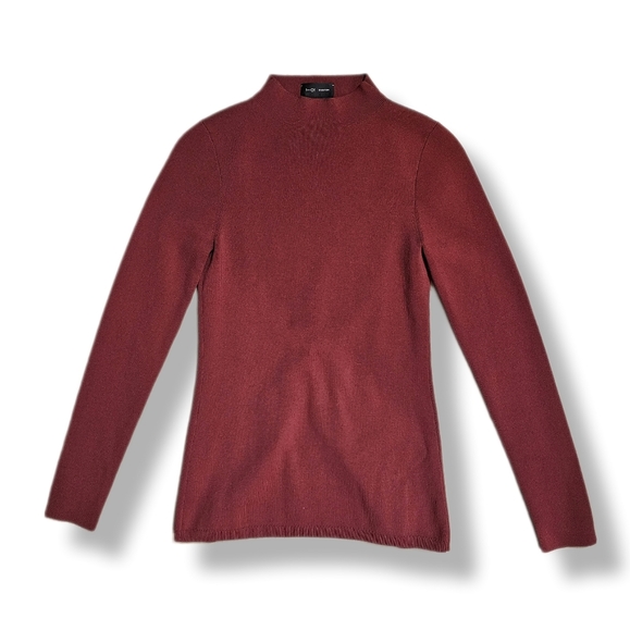 ARITZIA | Babaton Sculpt Knit High Neck Tie Back Ambrosia Sweater - Small - Picture 4 of 5